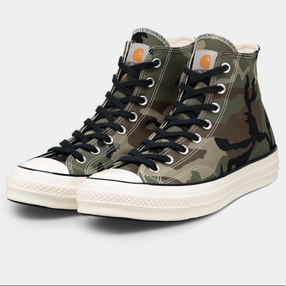 Converse x Carhartt Camo Hi Tops